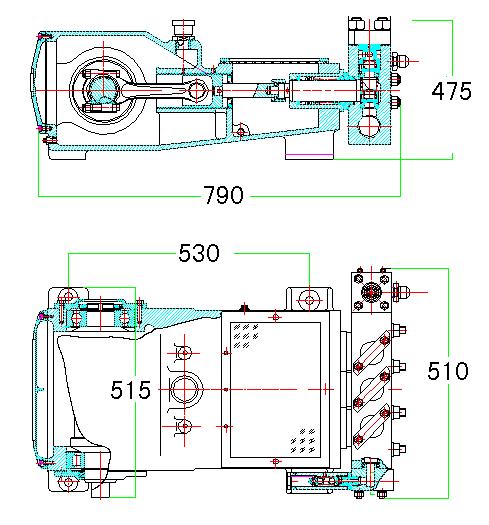 BJATL 3D1-SZ high pressure plunger pump