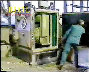 High pressure water sand blasting equipment