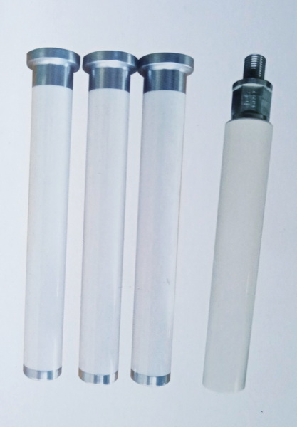 Ceramic plunger