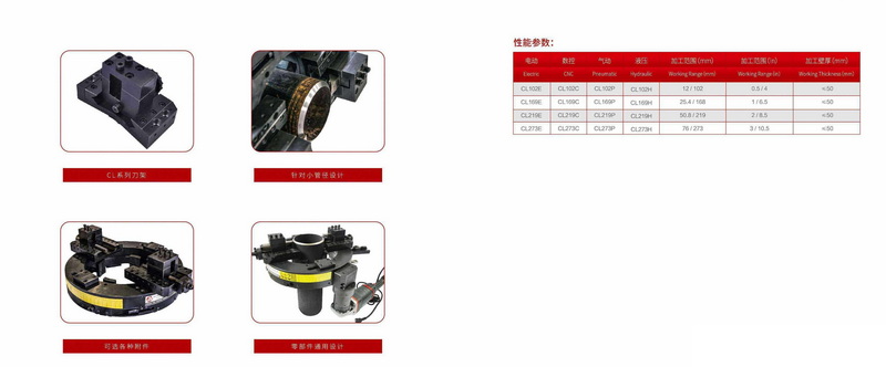 Cutting Beveling Machine