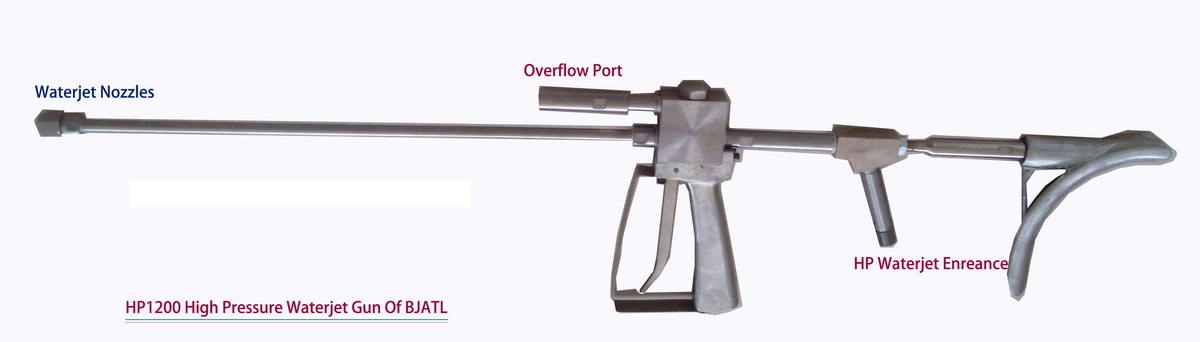 HP waterjet gun