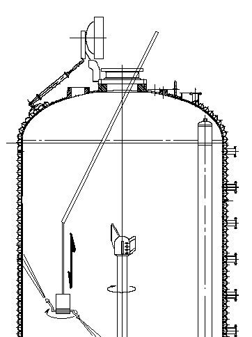CIP reactor cleaning system