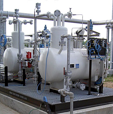 Oil-water separation technology of BJATL